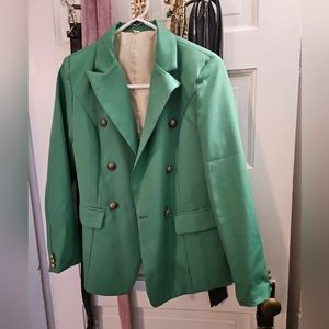 Shein Green Blazer